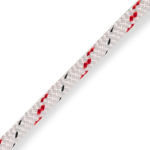 Marlow 5/8in (16mm) DOUBLEBRAID Red Fleck