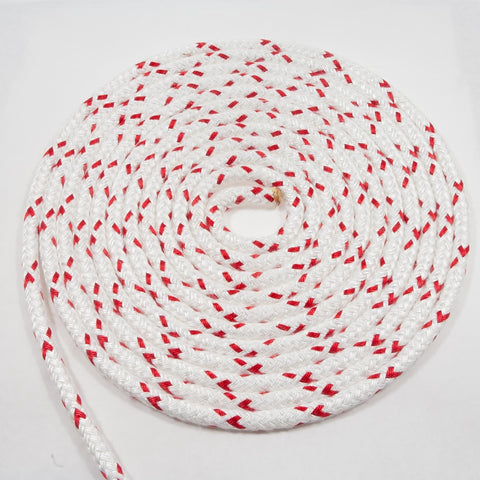 New England Ropes 7/16in (11mm) Sta-Set X, Parallel Core Braid RopeRed