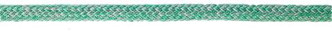 New England Ropes 3/16in (5mm) Endura Braid Euro Green