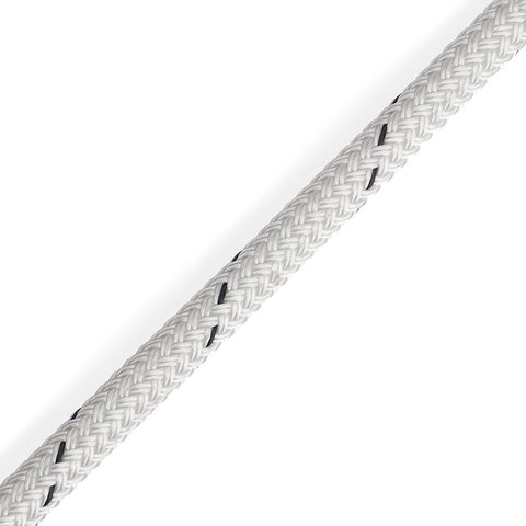 Marlow 1/2in (12mm) DOUBLEBRAID white fleck