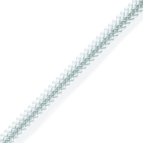 Marlow 1/4in (6mm) DOUBLEBRAID white