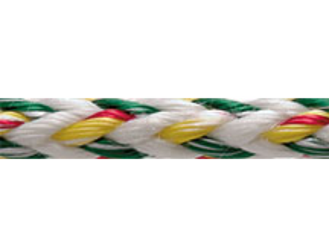 New England Ropes 5/16in (8mm) Dyneema Single Braid, Salsa Green