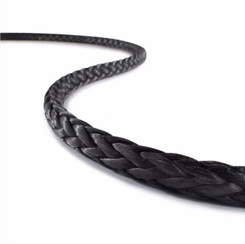 black single braid rope line