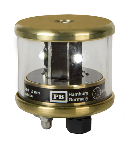 Peters+Bey™ LED 3nm Steaming Navigation Light - Brass - Art No: 5091504